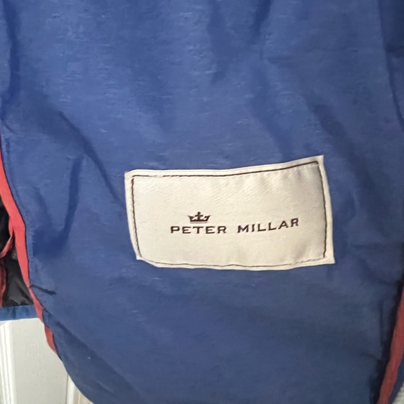 Peter Millar lightweight men’s down vest. Royal blue. - Picture 4 of 5